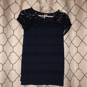 Navy top